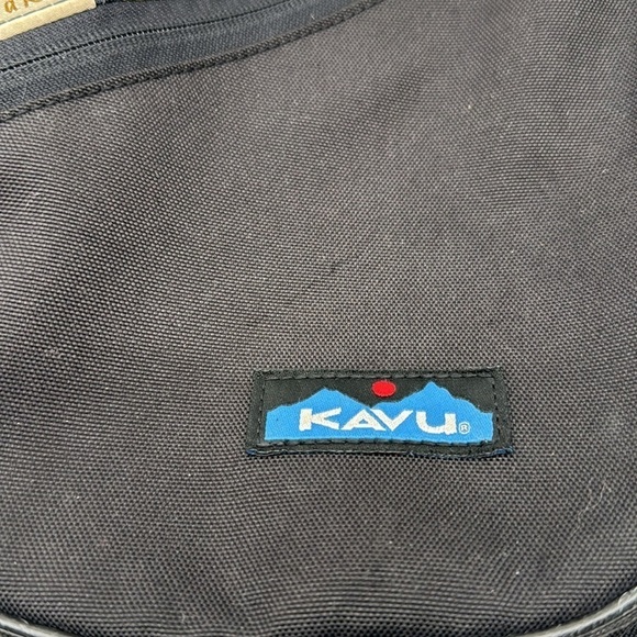 KAVU Off White Black Patterned Cord Crossbody Backpack TOT4932A main image 14